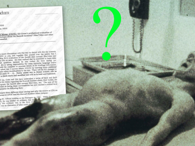 The CIA says “alien autopsy” video is REAL!